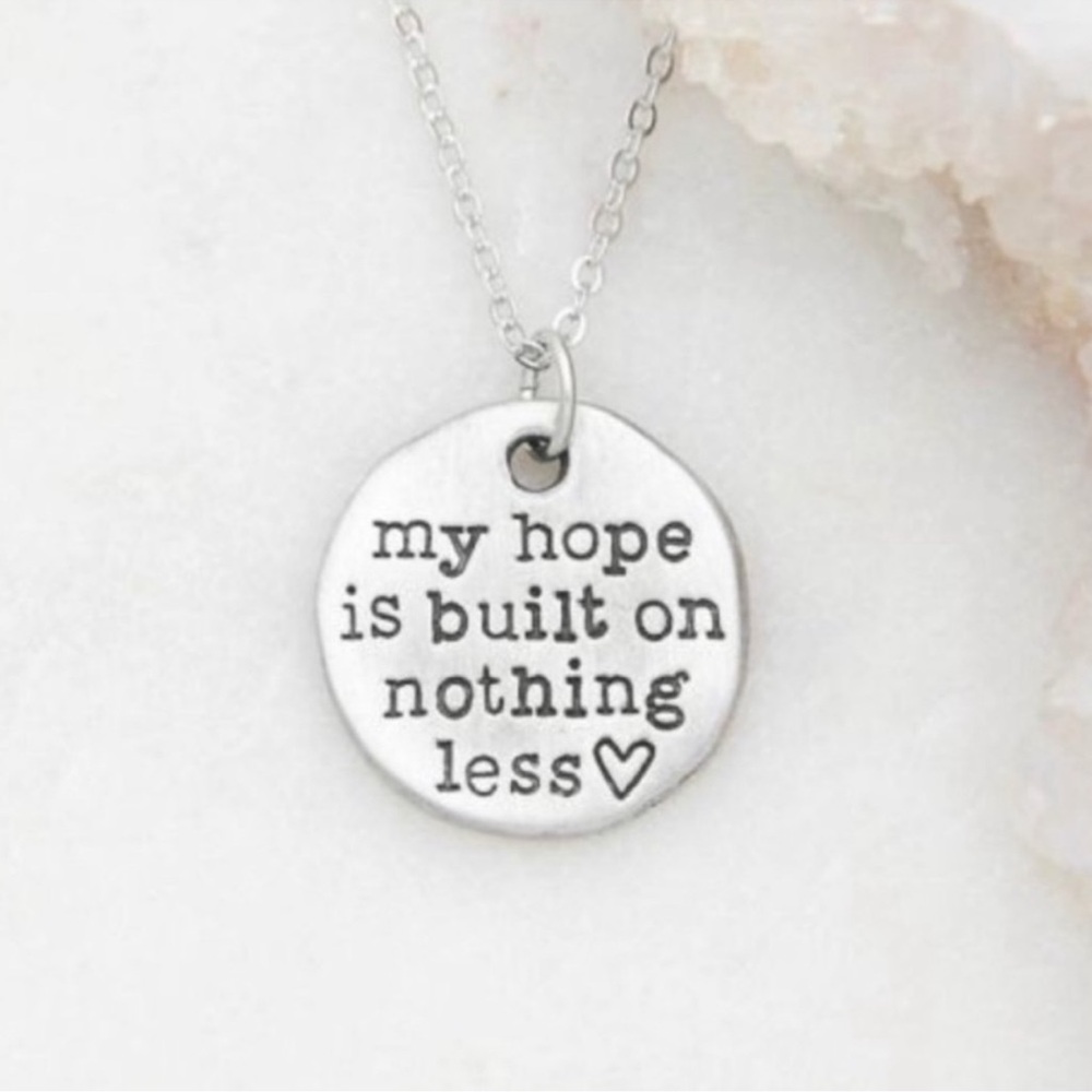 Lisa Leonard Designs “My Hope Is Built On Nothing Less” Necklace - Picture 8 of 11